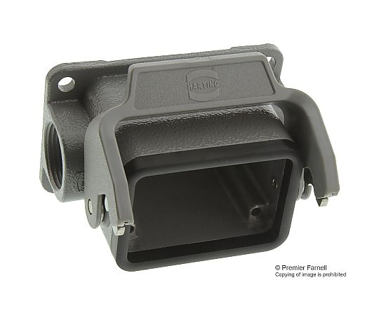 Harting クローズド フランジ ハウジング サイズ6Bメタル 09300061251 販売単位：1個