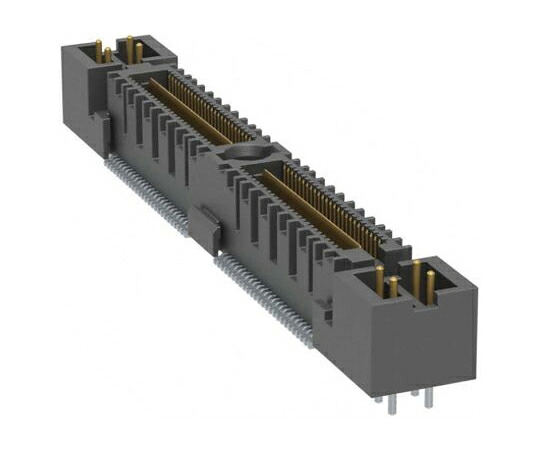 Samtec 基板接続用ピンヘッダ 0.64mm 1列 QMS-052-09.75-SL-D-A-K-TR 販売単位：1個