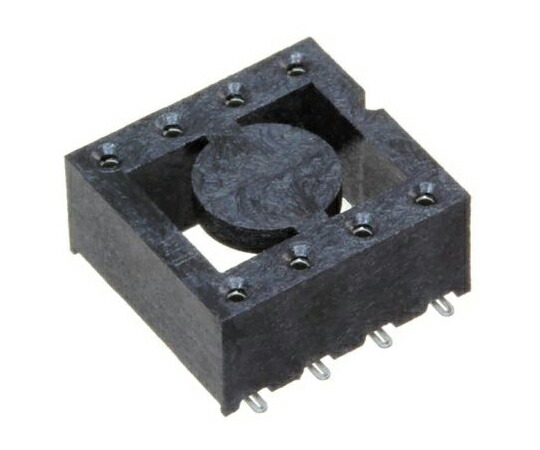 Samtec ZIF IC DIPソケット 2.54mm ピッチ 8 ピン 1セット（450個入） ICF-308-T-O-TR 販売単位：1セット(450個入)