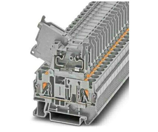 フエニックス・コンタクト ヒューズ付きDINレール端子 PTシリーズ 6.3A 1袋（50個入） 1058940 販売単位：1袋(50個入)