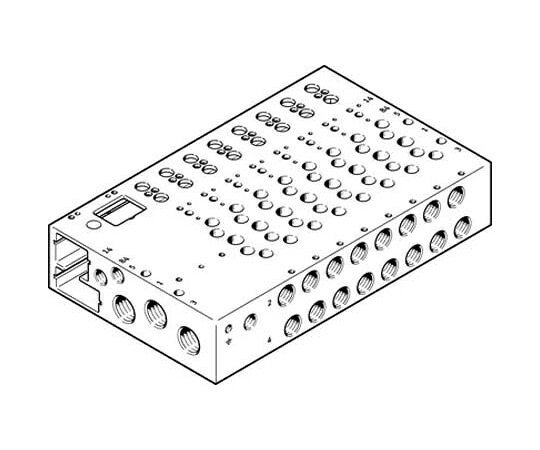 Festo マニホールドレール VABMシリーズ VABM-L1-14W-G14-20-GR 販売単位:1個