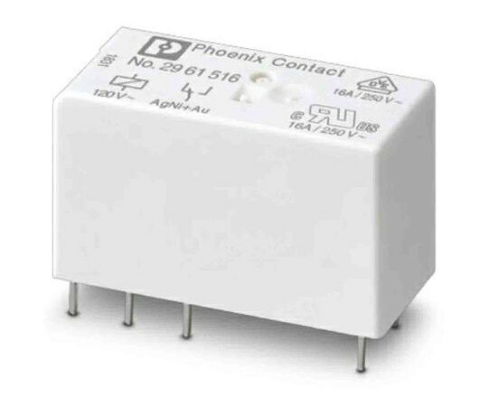 フエニックス・コンタクト リレー 120V ac 2c接点 基板実装タイプ 1袋（10個入） 2961516 販売単位：1袋(10個入)