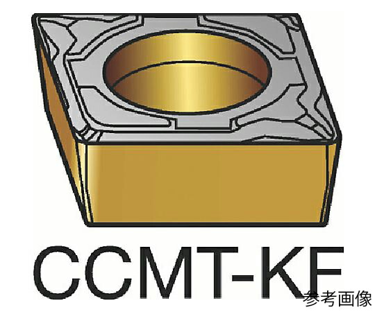 サンドビック コロターン107 旋削用ポジ心付け（120） H13A 1書き割り（10個入） CCMT060202KF 売りわたすユニット：1書き割り(10個入)