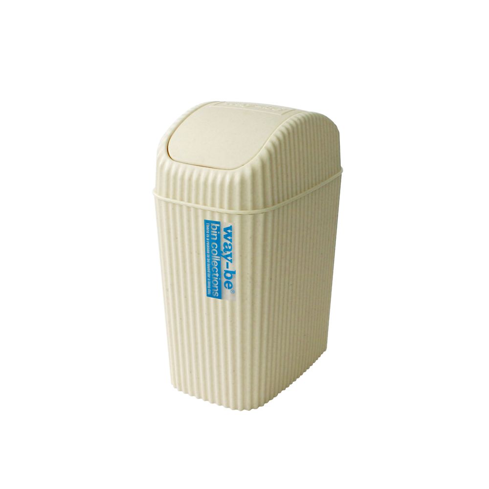 八幡化成 way-be302 紙くずかご 象牙色 2L 1入れもの(36個入)  売りわたすユニット：1入れもの(36個入)