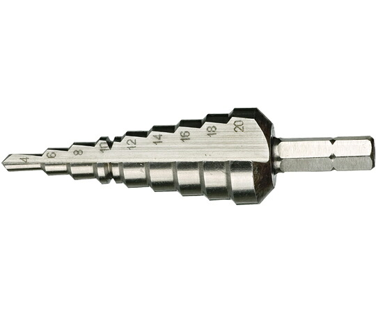 Wera ステップツイストドリルビット 節する大きさ4-20粍 104672 売りわたすユニット：1本