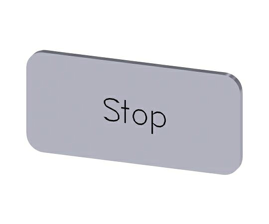 Siemens 凡例プレート 1袋（10個入） 3SU1900-0AC81-0DS0 販売単位：1袋(10個入) 11,681円