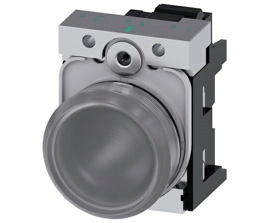 Siemens パイロットランプ 表示灯 LED SIRIUS ACTシリーズ Metal 白 プラスチック 丸型 3SU1153-6AA70-3AA0 販売単位：1個