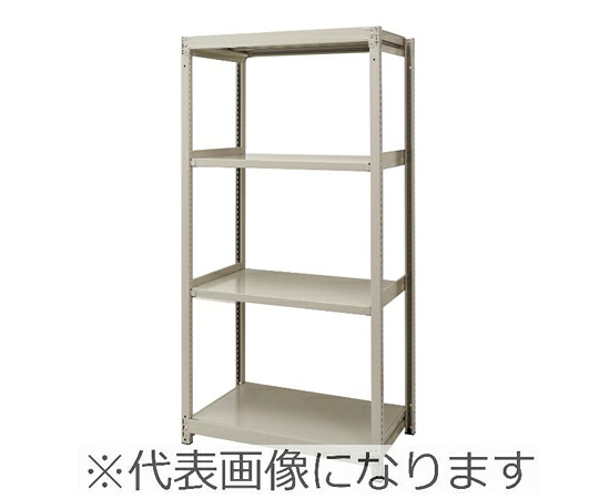 瀬戸内スチール 中軽量ラック 総耐荷重1000kg 2LS-6360-5GY 販売単位：1セット