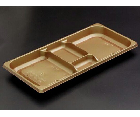 リスパック 饗膳 100 中皿2 ひかり 1ケース（50個×12セット入） RHHK433 販売単位：1ケース(50個×12セット入)
