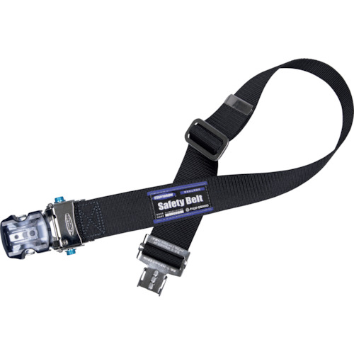 藤井電工 胴胴締めのみ アジャスト付き添い人ワンタッチバックル 黒 M大きさ 幅50mm×長さ1200MM TUB-AJOTN-BLK-M-JAN-BP 売りわたすユニット：1本