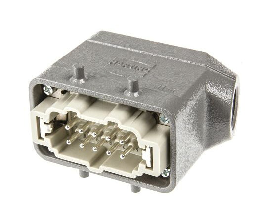 Harting ヘビーデューティパワーコネクタ コネクタキット オス 10極 16A 500 V 09330102601+19300101520 販売単位：1個