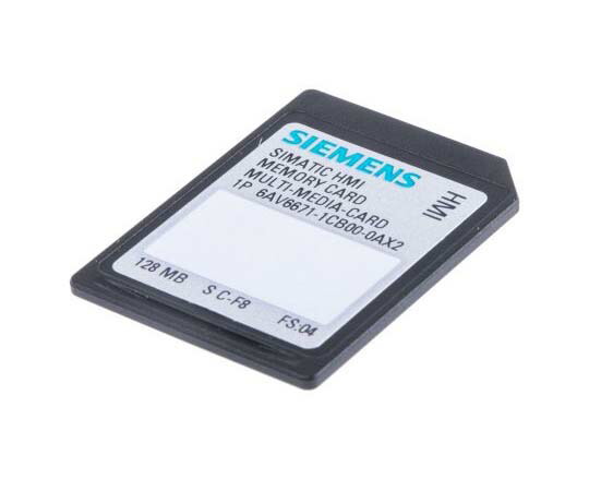 Siemens メモリカード for use with Various HMIs 6AV6671-1CB00-0AX2 販売単位：1個