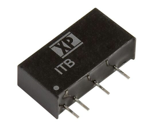 XP Power 不成立DC-DC変換器 Vout：5V dc 10.8 → 13.2 V dc, 1W 12 V dc 1書き割り（20個入） ITB1205S 売りわたすユニット：1書き割り(20個入)