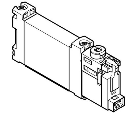 Festo エアソレノイドバルブ VUVGシリーズ VUVG-BK14-M52-AT-F-1H2L-S 販売単位：1個