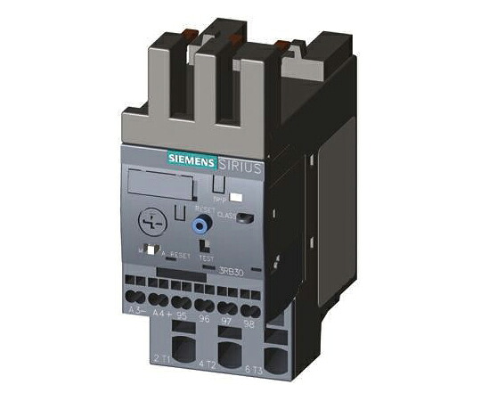 Siemens ソリッドステート過負荷リレー Sirius Innovationシリーズ 3RB 6 → 25 A 11 kW 3RB3026-1QE0 販売単位：1個