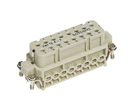 Harting ハーティング インサートねじ メス Han-Aシリーズ 16極 2列 09200162813 販売単位：1個