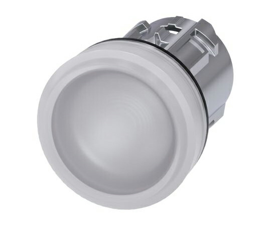 Siemens SIRIUS ACTシリーズ パイロットライトヘッド 白 パネル取り付け取付 3SU1051-6AA60-0AA0 販売単位：1個