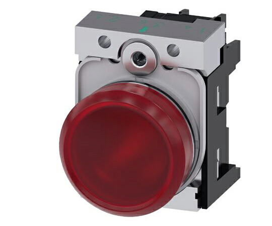 Siemens パイロットランプ 表示灯 LED灯 SIRIUS ACTシリーズ 金属 赤 金属 3SU1152-6AA20-1AA0 販売単位：1個