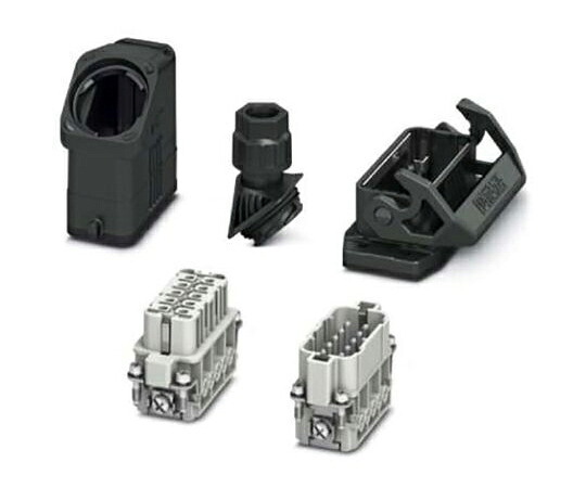 フエニックス・コンタクト ヘビーデューティパワーコネクタキット 10極 20A 250 V ac 1411356 販売単位：1個