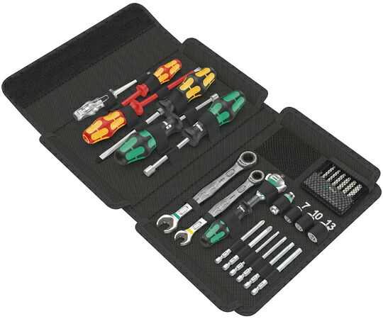 Wera Kコンパクトメンテナンスセット SH1 25点 135927 売りわたすユニット：1仕かける(25点入) 治療機器-医薬品・コンタクト・介護-その他