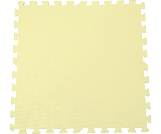 アズワンカタログ掲載品 60cmジョイントマット16枚 黄・ピンク・緑・アイボリー  販売単位：1セット(16枚入)
