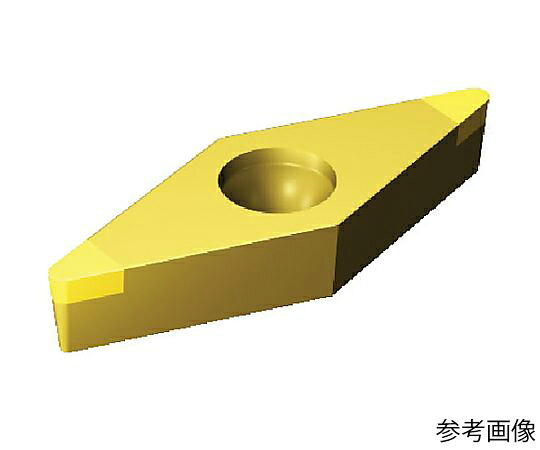 サンドビック コロターン107 旋削用CBNポジチップ（620） 7025 1セット（5個入） VBGW160408S01530F 販売単位：1セット(5個入)