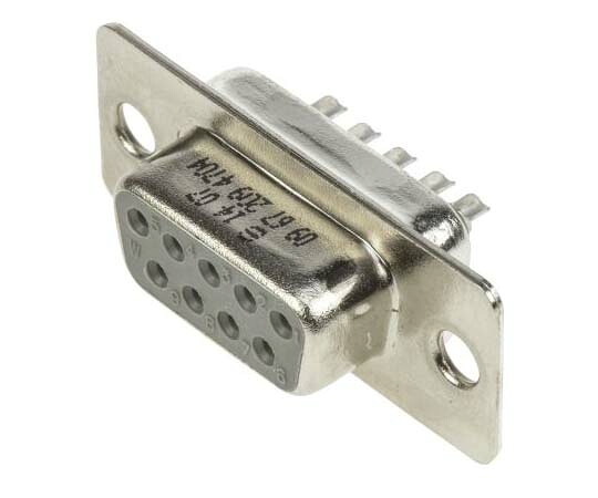 Harting Micro-Dコネクタ メス 9極 1箱（100個入） 09672094704 販売単位：1箱(100個入)