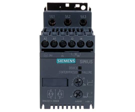 Siemens ソフトスタータ 3RW30つづき物 3RW3013-1BB04 売りわたすユニット：1個 その他-治療機器
