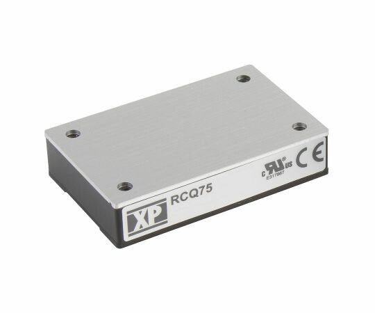 XP Power 絶縁DC-DCコンバータ Vout：12V dc 43 → 101 V dc, 75W 72 V dc 1セット（5個入） RCQ7572S12 販売単位：1セット(5個入)
