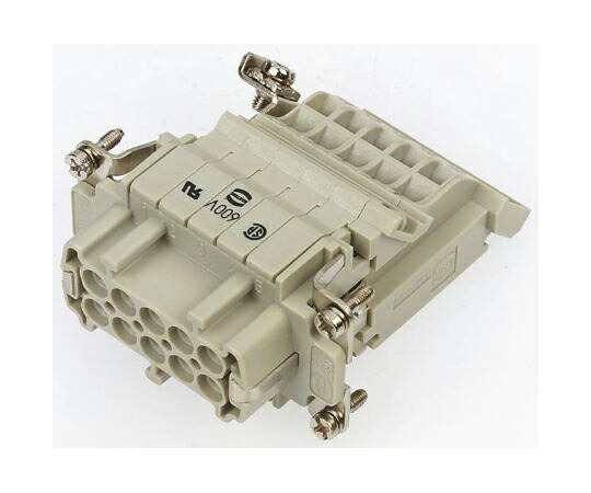 Harting Harting ヘビーデューティコネクタ Han B つづき物 刃針 10極 16A 500 V 62221000 売りわたすユニット：1個 治療機器-その他-医薬品・コンタクト・介護
