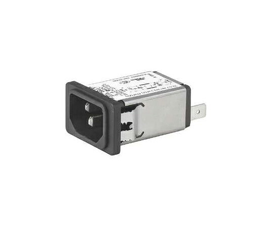 Schurter IECフィルタ オス IEC規格 C14 スナップイン 1A 250 V ac 1箱（10個入） 5110.0143.1 販売単位：1箱(10個入)