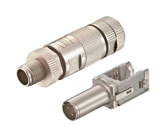 Harting Harting 丸形コネクタ 接触コンタクト：オス 4極 オス 20820050001 販売単位：1個