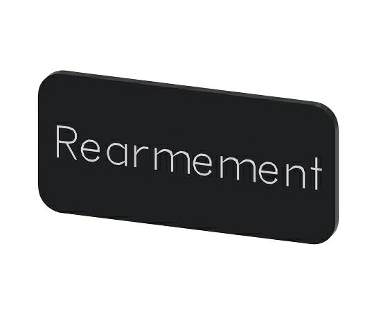 Siemens 凡例プレート 1袋（10個入） 3SU1900-0AC16-0GV0 販売単位：1袋(10個入)