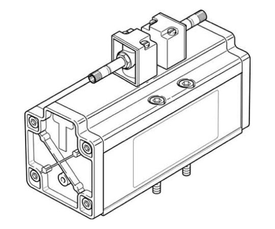 Festo エアソレノイドバルブ JMDHシリーズ JMDH-5/2-3/4-D-4 販売単位：1個