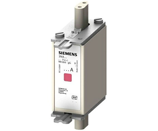 Siemens センタータグヒューズ 定格電流 63A 500V ac 1袋（3個入） 3NA7822 販売単位：1袋(3個入)
