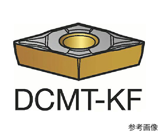 サンドビック コロターン107 旋削用ポジ心付け（120） H13A 1書き割り（10個入） DCMT070202KF 売りわたすユニット：1書き割り(10個入)