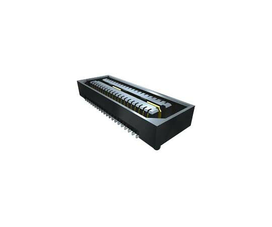 Samtec 基板接続用ソケット QSE シリーズ 0.8mm 40 極 2 列 垂直 表面実装 5mm 1セット（96個入） QSE-020-01-L-D-A-K 販売単位：1セット(96個入)