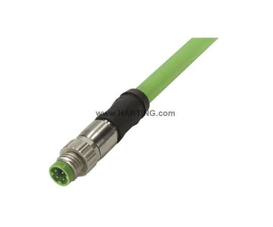 Harting 人造人間有線テレビ 22 AWG 中核グループ数：4 Circular Connectors M8つづき物 2134C700477010 売りわたすユニット：1個 その他-医薬品・コンタクト・介護-治療機器