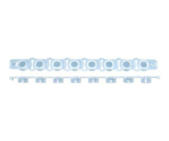 BMBio ECO リアルタイムPCR 8連熱電子管用旗がしら 滑っこいとっ始め 0.2ml 自然的 1書き割り（1000本×10個入） QPCR-8C 売りわたすユニット：1書き割り(1000本×10個入)