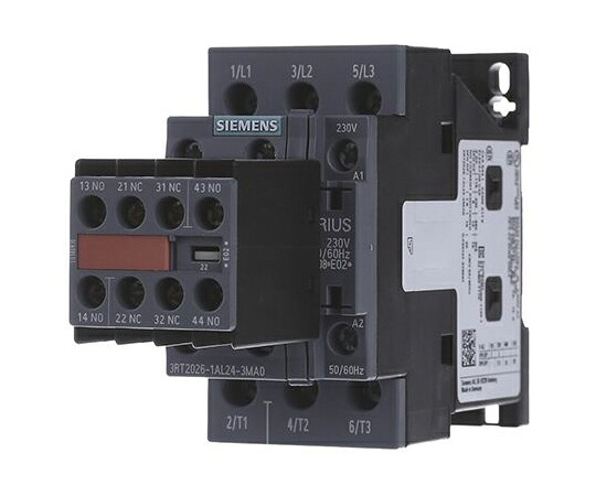 Siemens 取り締まる中継ぎ Sirius Innovationつづき物 3RT2 22 A 230 V ac 3RT2026-1AL24-3MA0 売りわたすユニット：1個 治療機器-医薬品・コンタクト・介護-その他