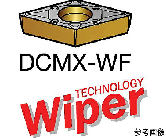 サンドビック コロターン107 旋削用ポジ心付け（120） 5015 1書き割り（10個入） DCMX070202WF 売りわたすユニット：1書き割り(10個入)