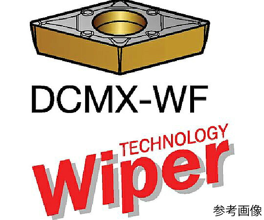 サンドビック コロターン107 旋削用ポジ心付け（120） 1515 1書き割り（10個入） DCMX11T304WF 売りわたすユニット：1書き割り(10個入)