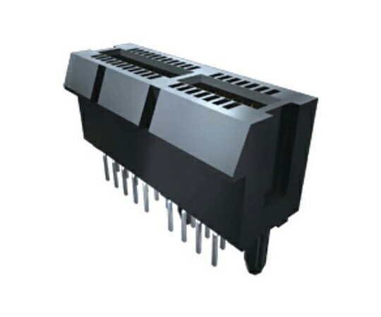 Samtec 1mmピッチ 72極 2列 ライトアングル メス カードエッジコネクタ 1セット（22個入） PCIE-036-02-S-D-RA 販売単位：1セット(22個入) 37,101円