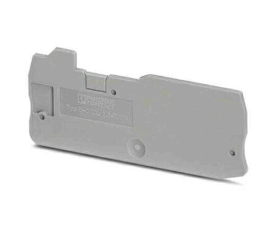 フエニックス・コンタクト DINレール取付用端子アクセサリ エンドカバー D-QTCUシリーズ 1袋（50個入） 3050510 販売単位：1袋(50個入)