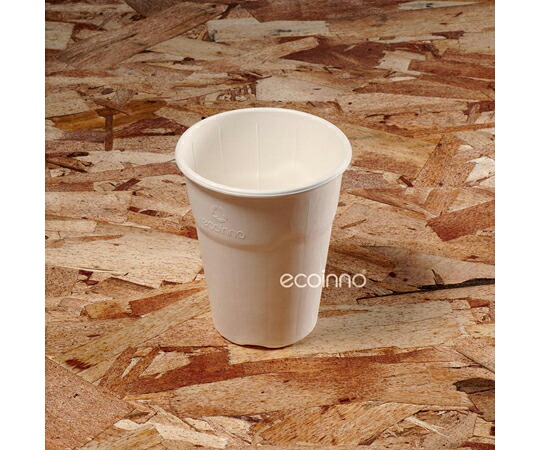 EcoinnoJapan 紙コップ Cup12 本体 1ケース（25個×40セット入） 00793133 販売単位：1ケース(25個×40セット入) 25,019円