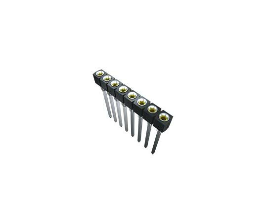 Samtec 基板接続用ソケット SS シリーズ 2.54mm 32 極 1 列 垂直 スルーホール 1セット（7個入） SS-132-G-2 販売単位：1セット(7個入)