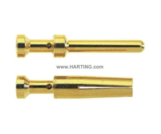 Harting ヘビーデューティパワーコネクタ Han E シリーズ オス 1極 16A 1袋（25個入） 9330006173 販売単位：1袋(25個入)
