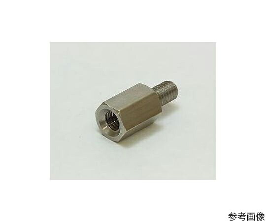 マックエイト プリント板用スペーサー六角型(M4タイプ) 4SQSタイプ 10mm (100本入り) 4SQS-10 販売単位：1セット(100本入)