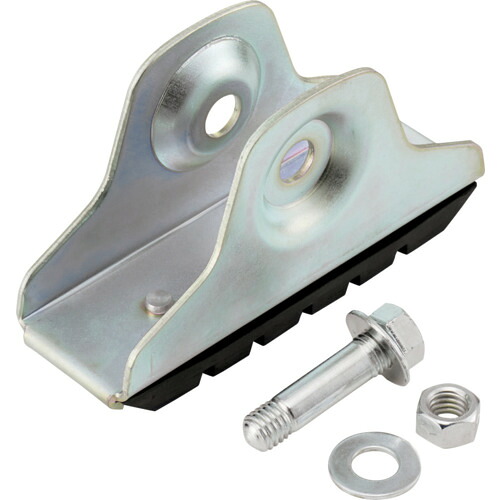 トラスコ中山 はしご用交換パーツ 脚端具 左右各1個 TL-TAN-2A 販売単位：1セット(2個入)