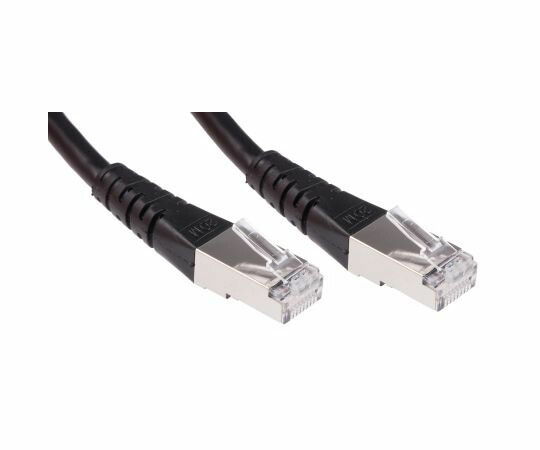 Roline Cat6 ケーブル 20m 黒 S/FTP 21.15.1405-20 販売単位：1個